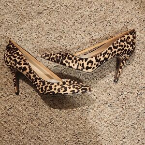 Sam Edelman Leopard Print Heels